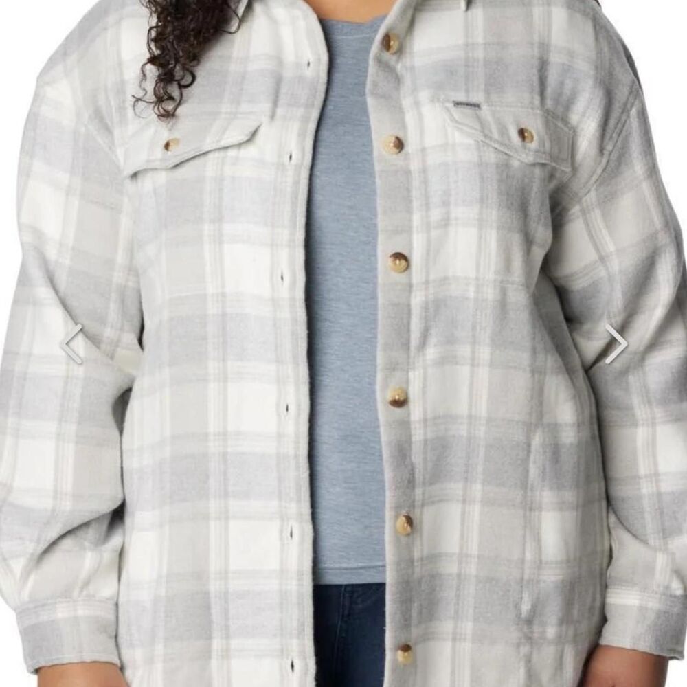 Columbia Calico Basin Shirt Jacket, Extended Women Unique Columbia-sportswear